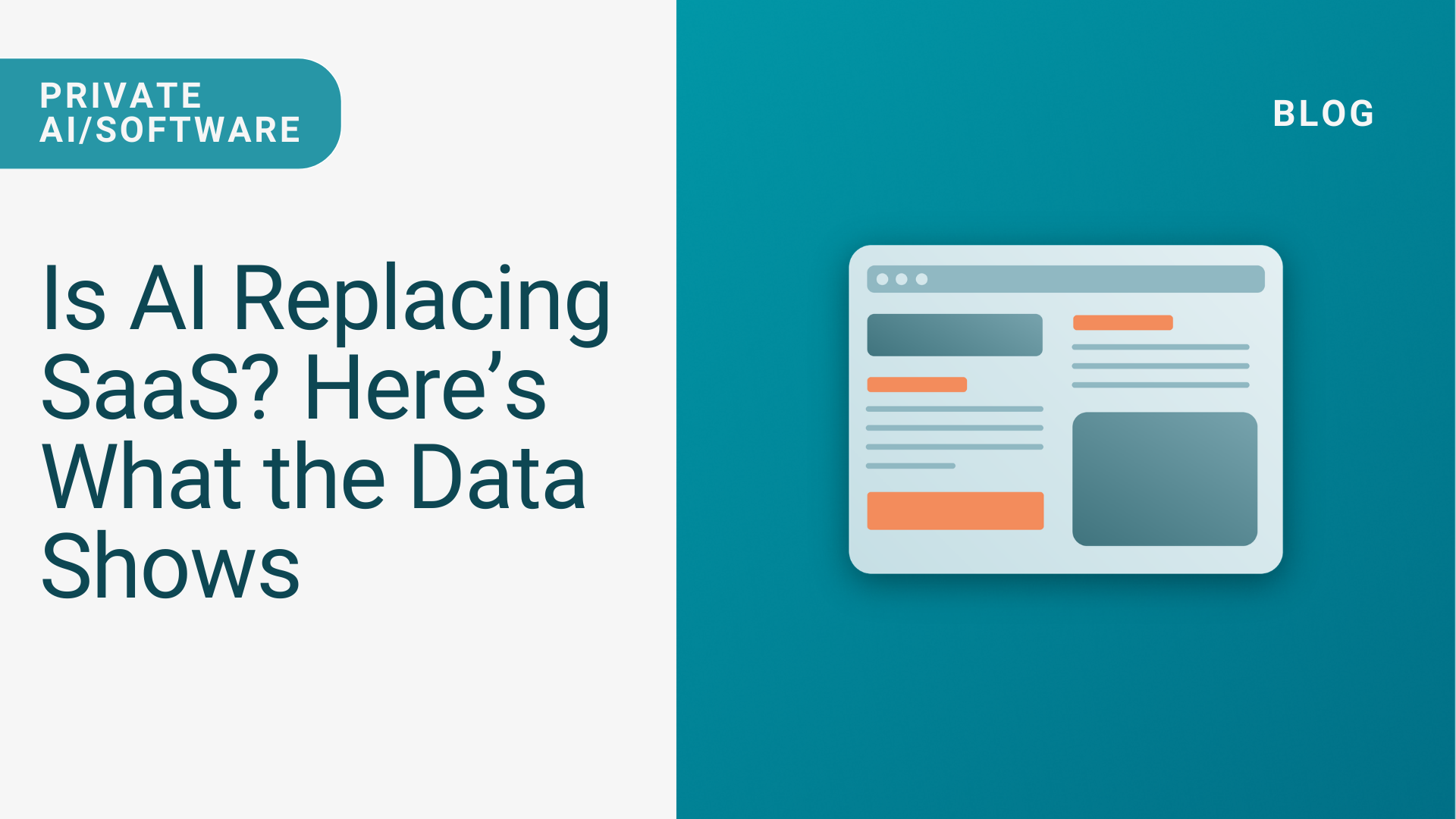 Is AI Replacing SaaS? Here’s What the Data Shows