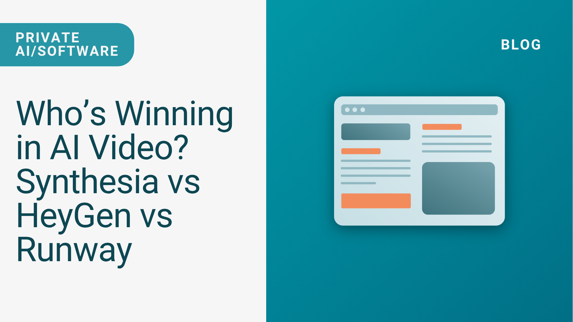 Who’s Winning in AI Video? Synthesia vs HeyGen vs Runway (2026 Data)