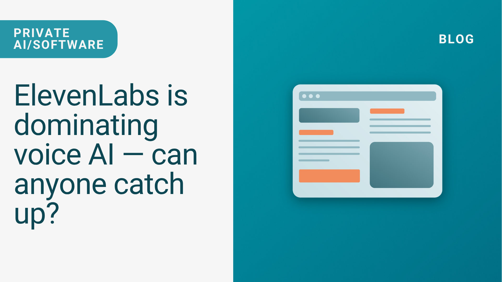 ElevenLabs is dominating voice AI — can anyone catch up?