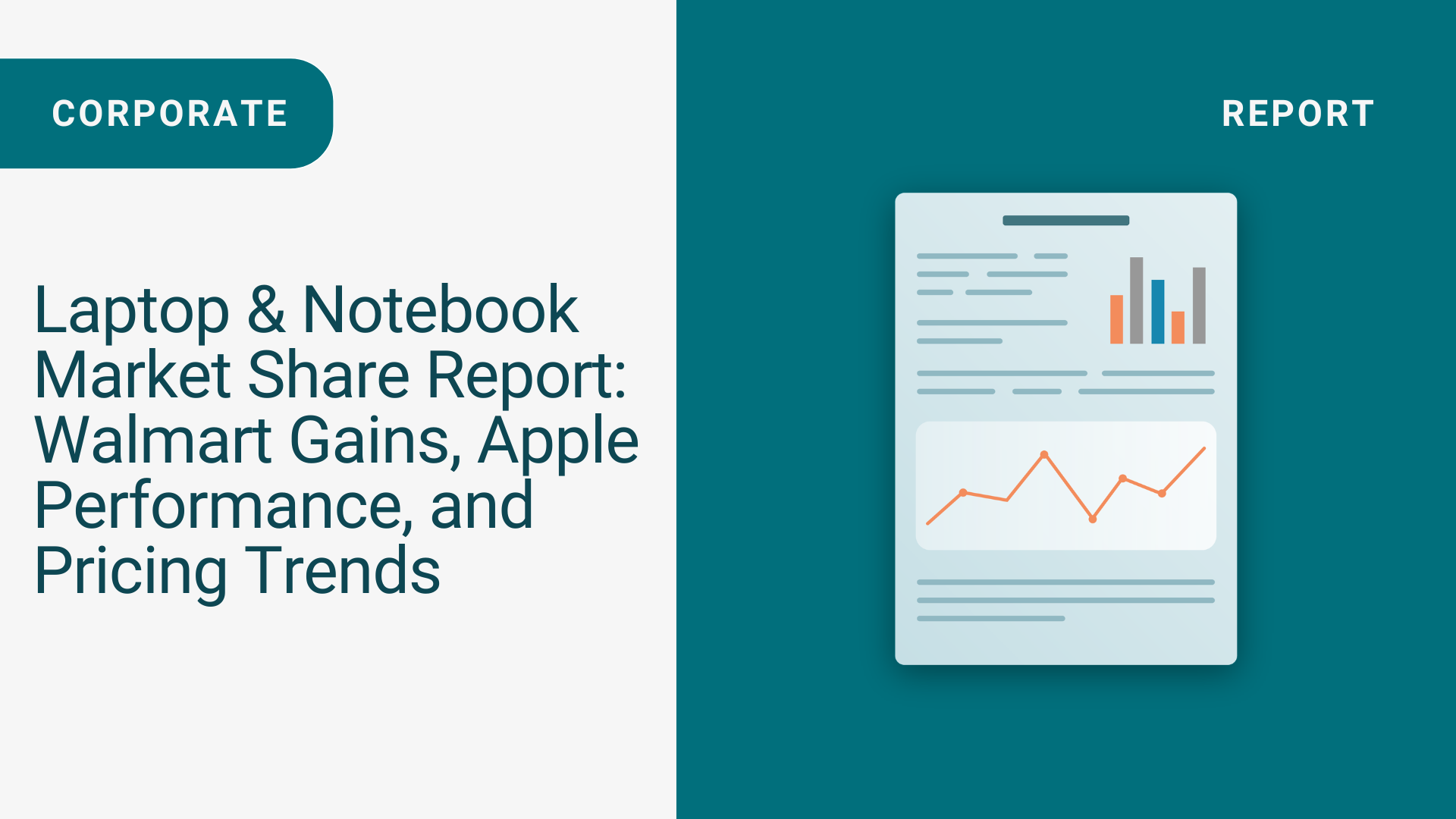 Laptop &amp; Notebook Market Share Report: Walmart Gains, Apple Performance, and Pricing Trends