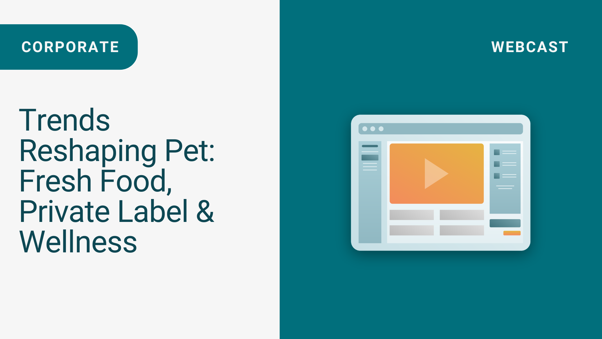 Trends Reshaping Pet: Fresh Food, Private Label &amp; Wellness</span>