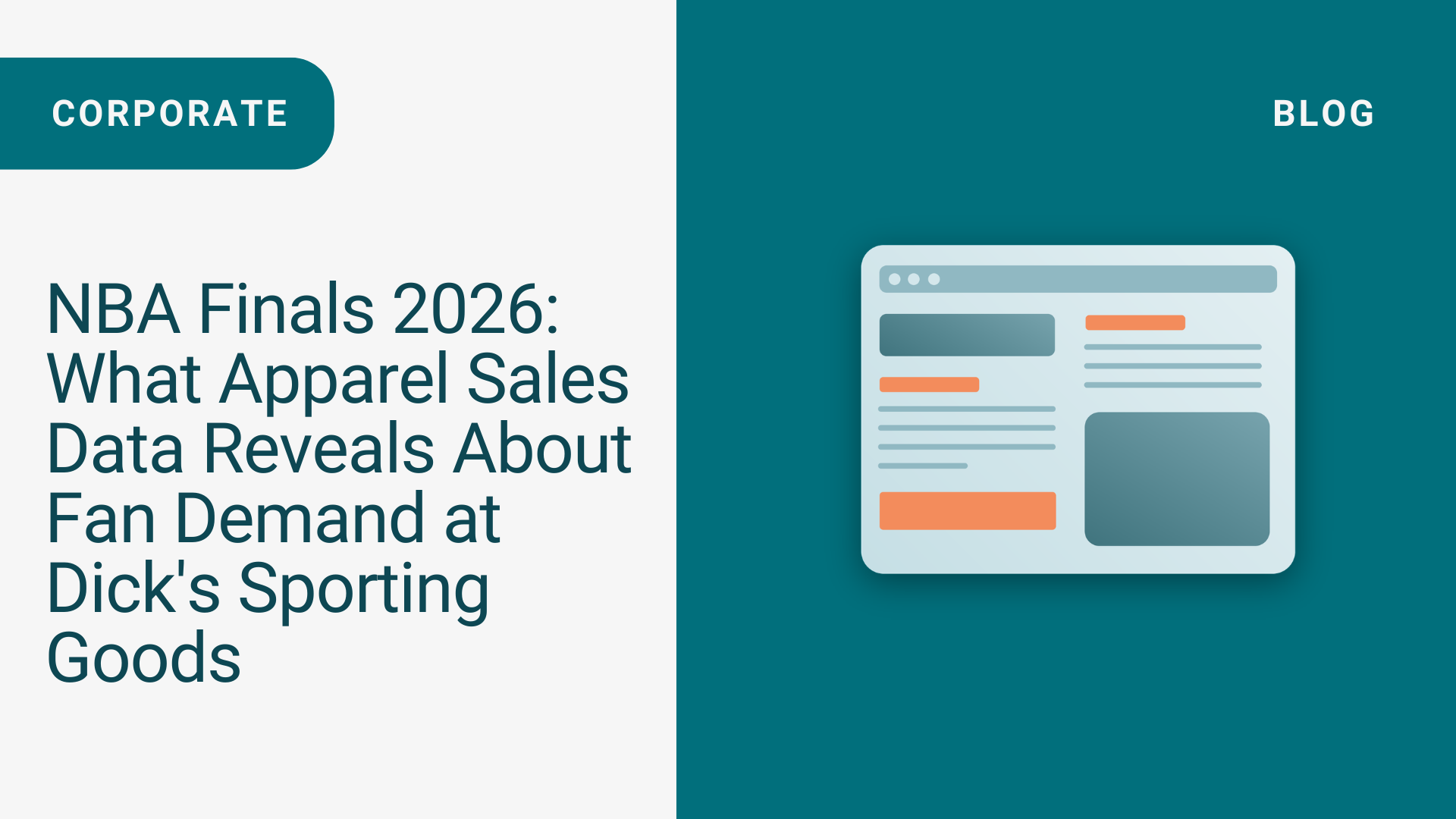 NBA Finals 2026: What Apparel Sales Data Reveals About Fan Demand at Dick's Sporting Goods