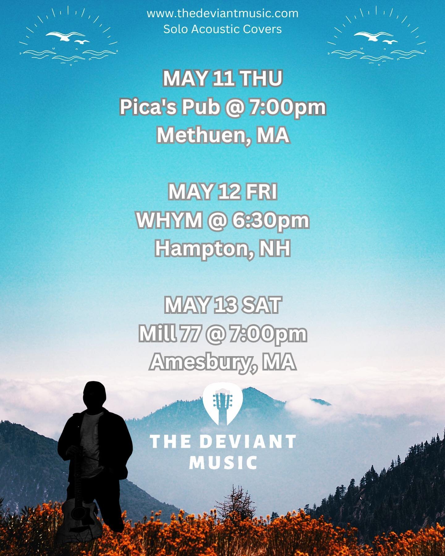 5.11 Pica&rsquo;s Pub, Methuen MA
5.12 WHYM Brewery, Hampton NH
5.13 Mill 77, Amesbury MA
5.14 Sleep