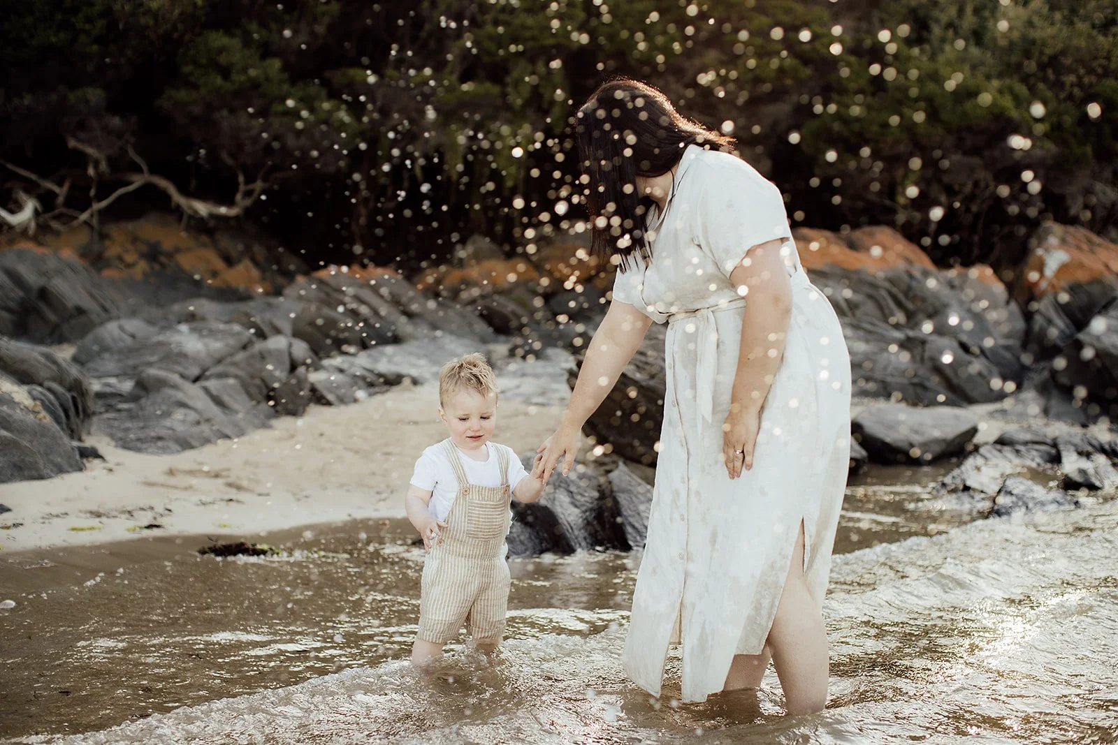 Family Beach Portrait - Launceston Photographer
