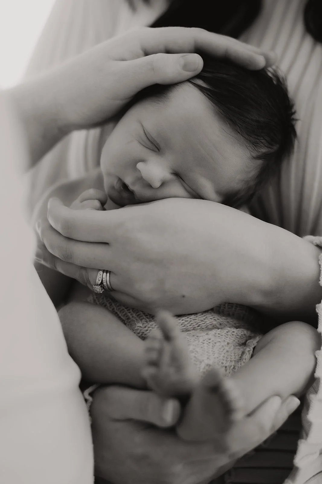 Newborn Photography Tasmania, Photo of a newborn baby