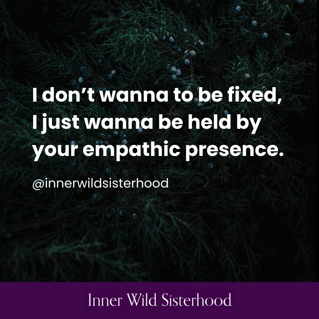Ever had those moments where you&rsquo;re drowning in all the feels? ⁠
⁠
You might not even have the words to fully describe what&rsquo;s going but you know inherently, that you&rsquo;re impacted.⁠
⁠
Maybe it&rsquo;s a work situation, a particular fa