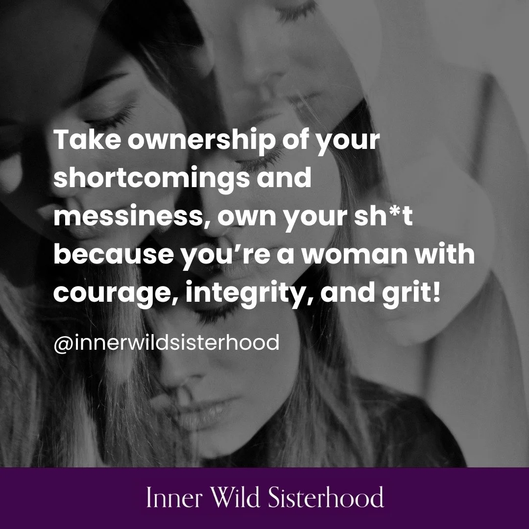 I recently had one of those humbling experiences that reminded me (yet again) of all my human messiness. In this particular situation, I had another woman come to me with a desire to speak about something that I had done, a blatant misstep on my part