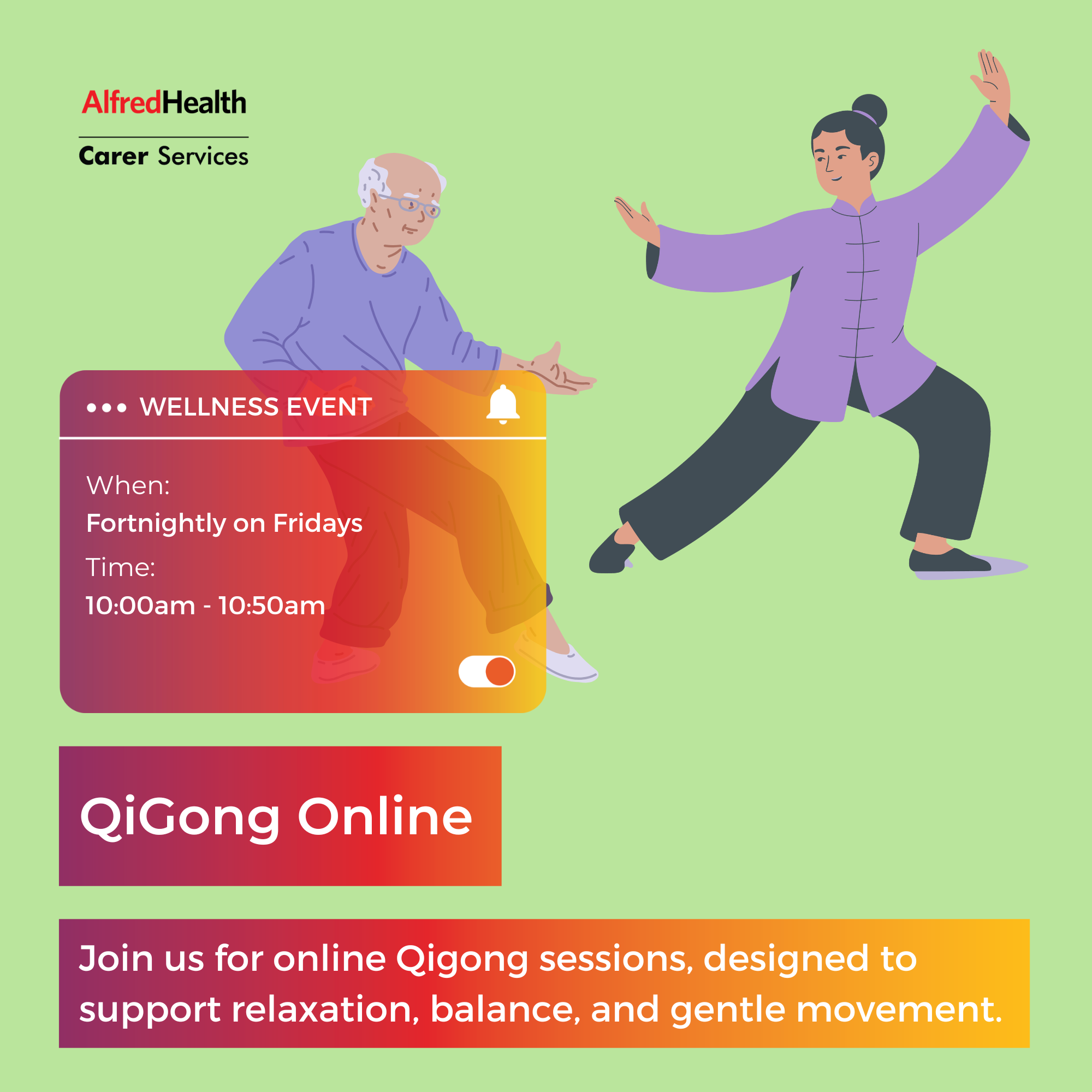 QiGong Online - April: Session 1