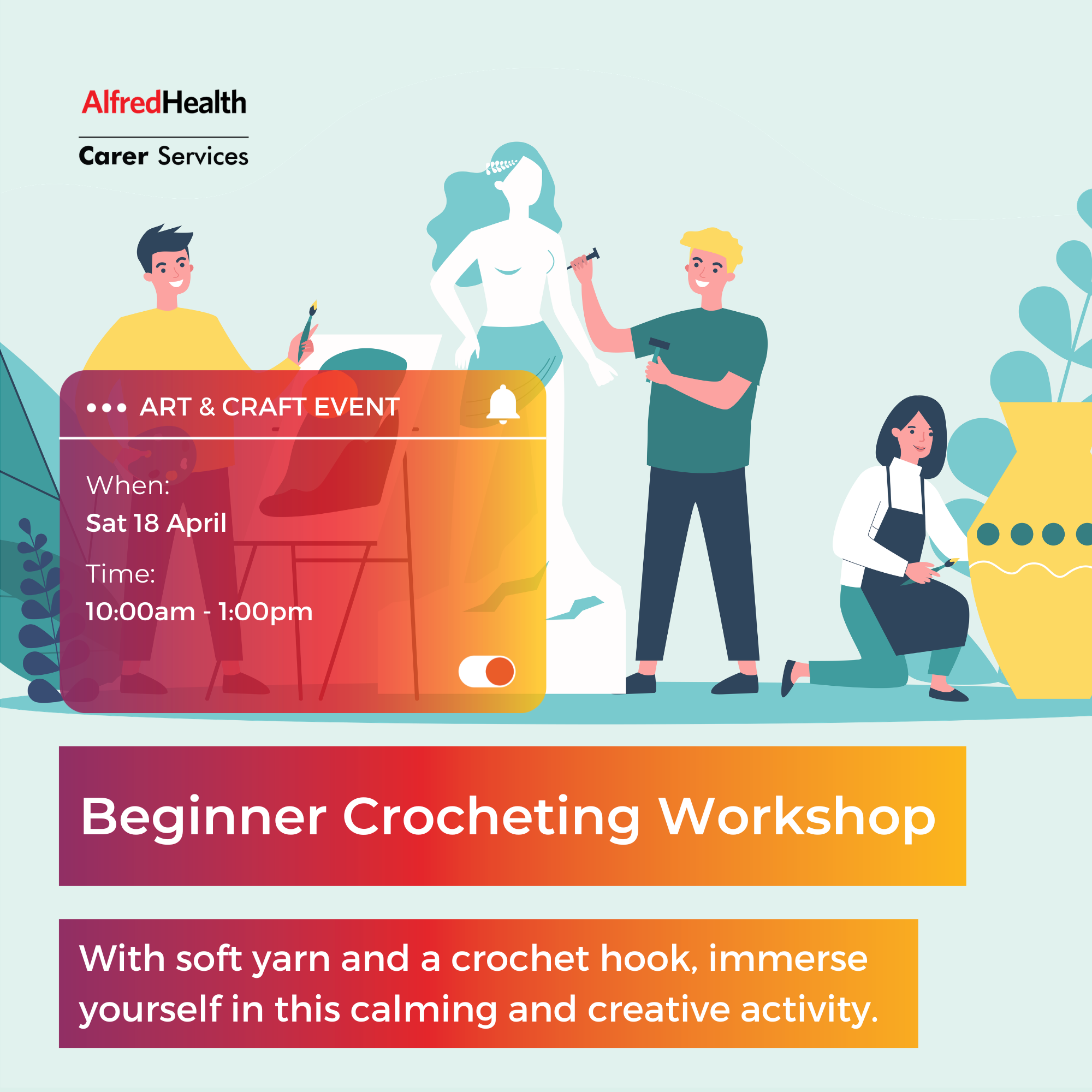Beginner Crocheting Workshop