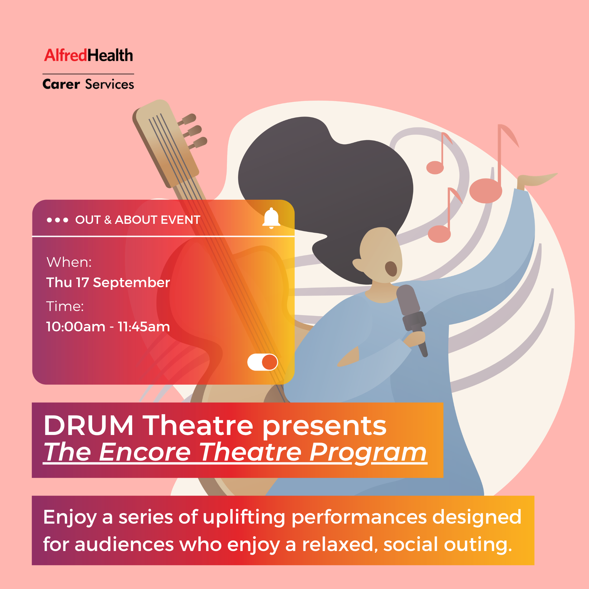 DRUM Theatre presents: The Encore Theatre Program