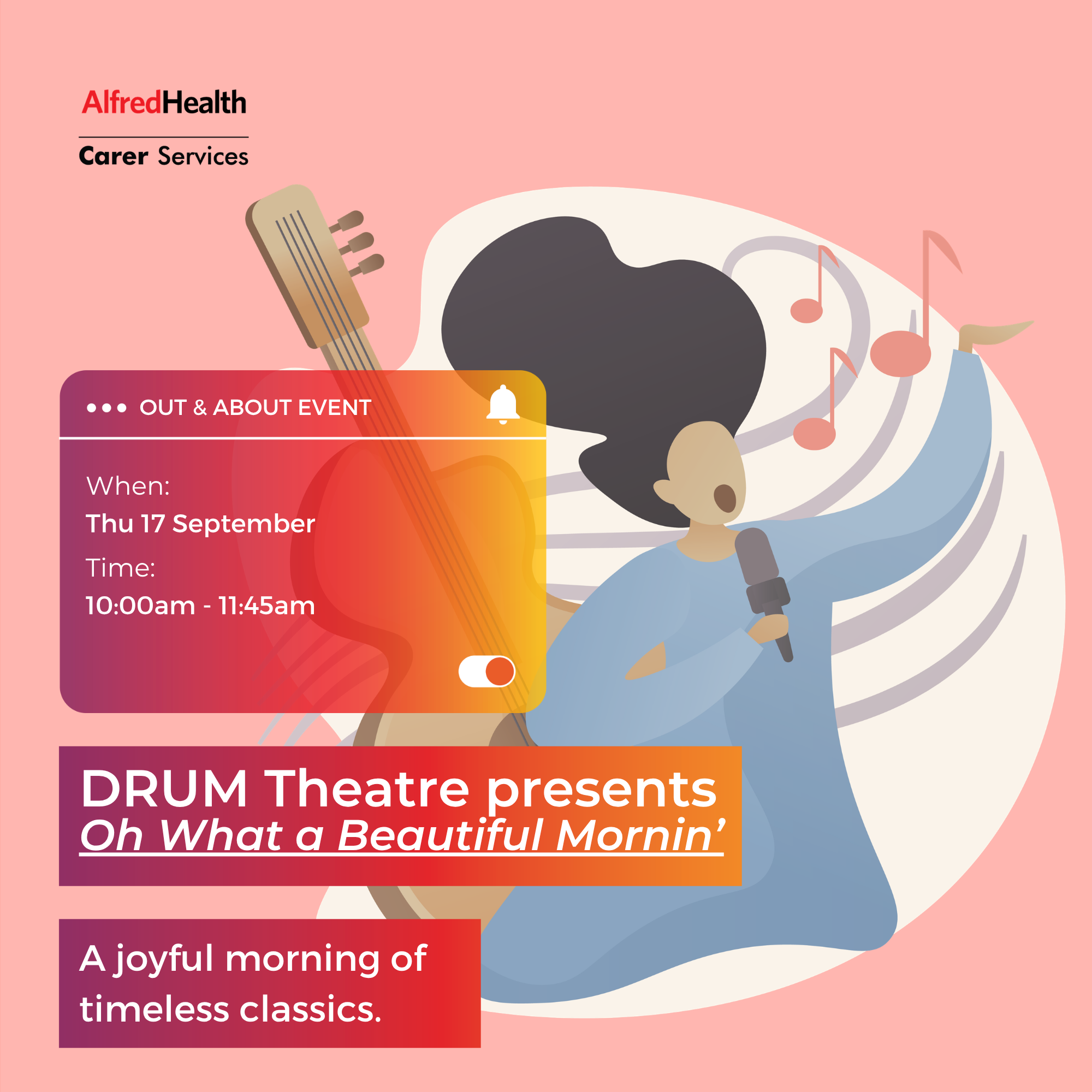 DRUM Theatre presents: Oh What a Beautiful Mornin’