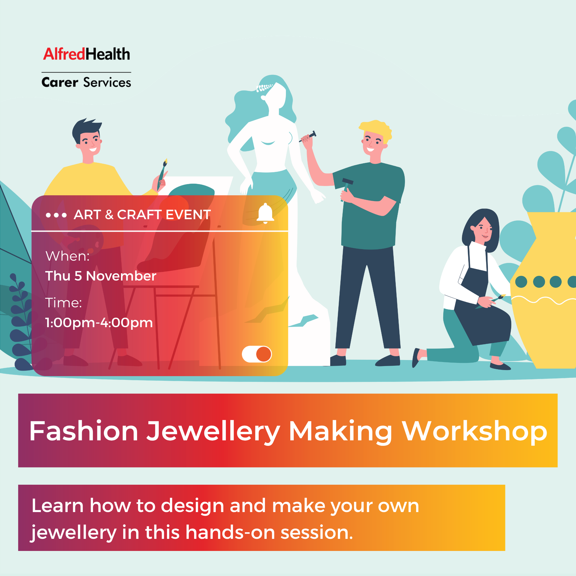 Fashion Jewellery Making Workshop