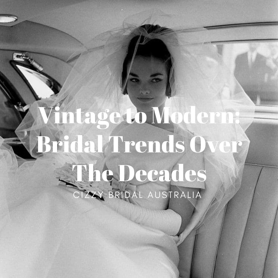NEW BLOG POST 🤍 We summarised to most common bridal trends from each decade just for a little bit of fun and styling inspiration for our brides!⁠
.⁠
.⁠
.⁠
.⁠
.⁠
#perthbride #weddingblog #bridalblog #bridaltrends