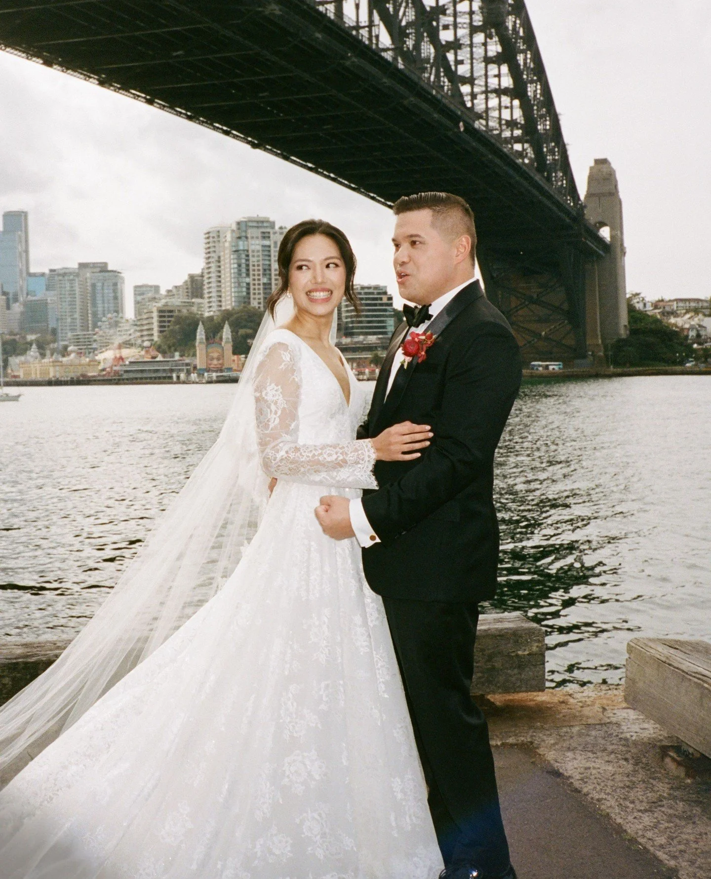 Caught on film: custom @whiteaprilbridal⁠
⁠
Our mesmerising bride Merry wore a custom WA6113 on her special day. Captured beautifully by @elliottkramerphoto⁠.⁠
⁠
Venue: @parkhyattsydney⁠
Celebrant: @rpmarryme⁠
Florist: @limetreebower⁠
HMUA: @amychanh