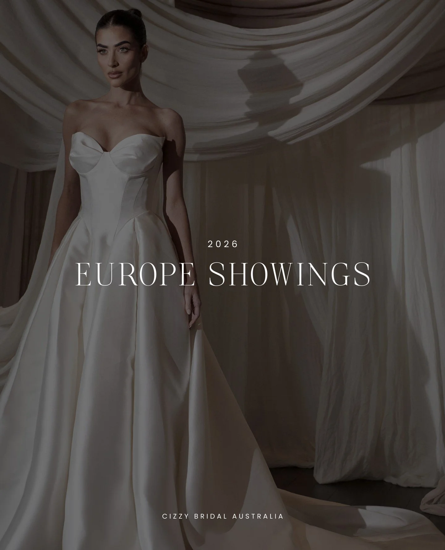 Our European showings for the season ahead. From private showings to @barcelonabridalfashionweek_, we look forward to connecting with our stockists this season.⁠
⁠
For further details, please contact your account manager.