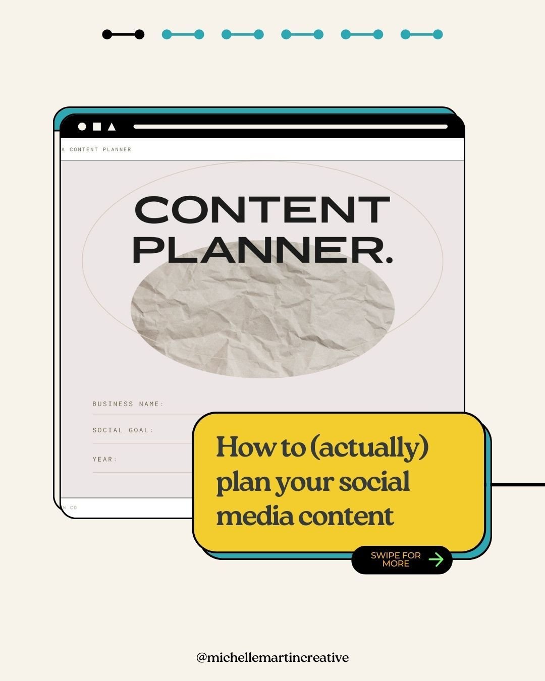 What's the biggest struggle when it comes to social media marketing for most people?
Being CONSISTENT!

I struggle with this too. As a freelancer or small business owner, it can feel impossible to keep up on social media.

I made this digital social 