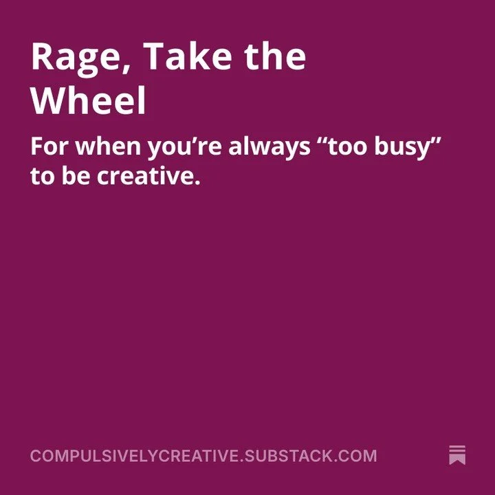 On inspiration and how to find out what you really want to be doing in life (creatively, anyway). 🫀

New post up on Substack!

https://ow.ly/XriG50V50lk