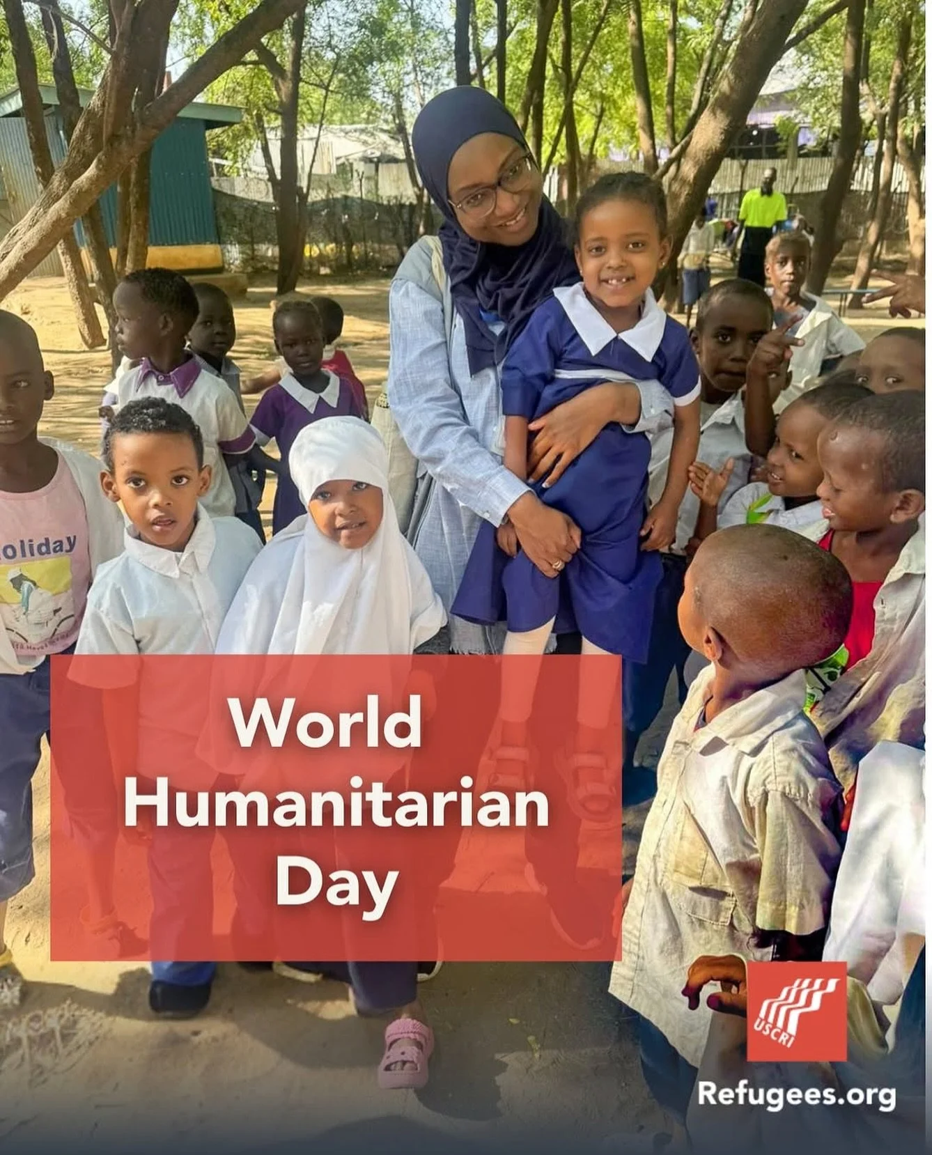 Repost from @uscridc
&bull;
Today, over 300 million people worldwide are in need of humanitarian assistance due to ongoing crises. On #WorldHumanitarianDay, we honor the courage and dedication of humanitarian workers worldwide. At USCRI, we are proud