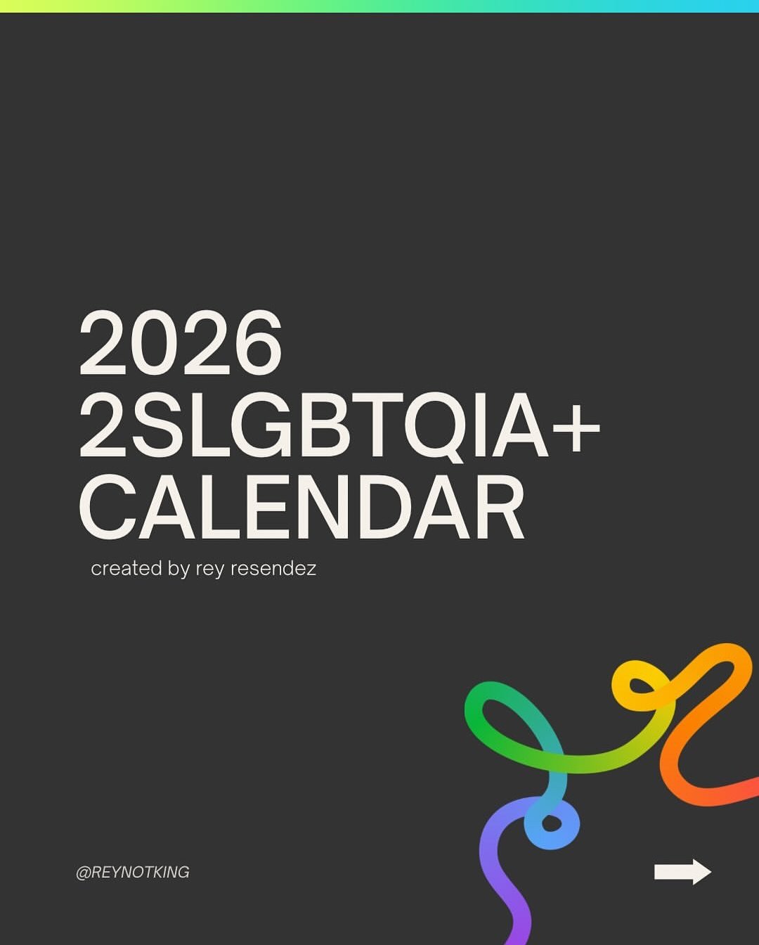 Repost from reynotking
&bull;
Important dates for 2026! Comment the word QUEER to get the FREE LGBTQ+ digital calendar ❤️🧡💛💚🩵💙💜

#explore #newyear #lgbtq #queer