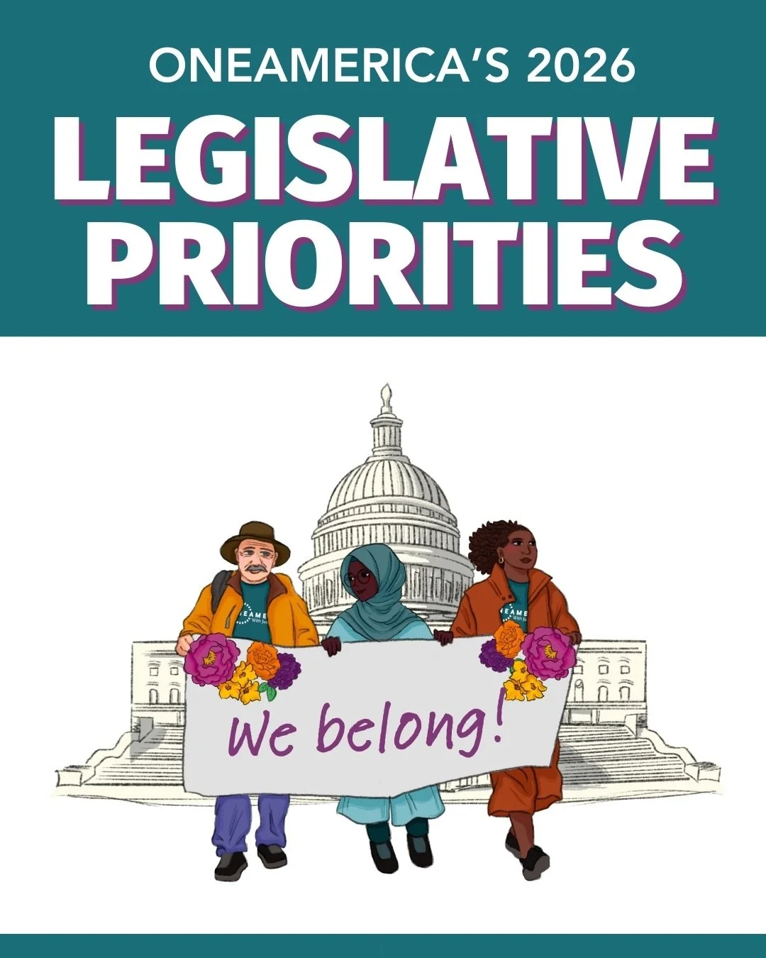 Repost from @oavotes
&bull;
No matter where we were born or what language we speak, Washington is our home. We all want the freedom to thrive and to live safely in our communities.

This year, we&rsquo;re fighting so that all immigrant families and w