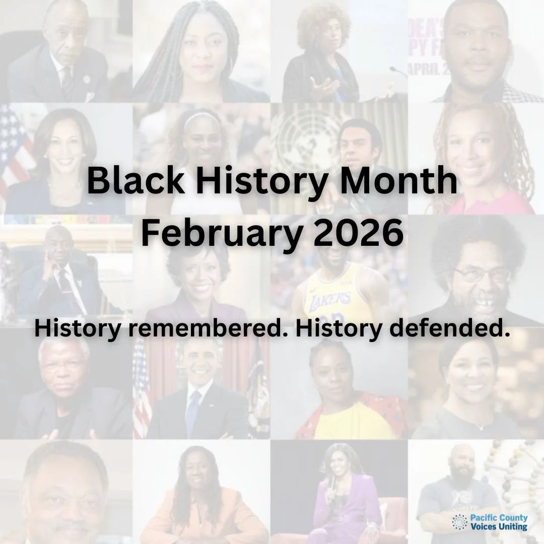 February is Black History Month.

This year, we mark it with clear eyes. Across the country, we are seeing renewed efforts by those in power to remove, distort, or silence Black history from classrooms, public institutions, and collective memory.

At
