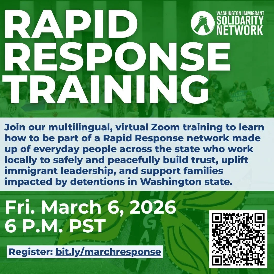 Repost from @waisn_org
&bull;
[Espa&ntilde;ol Abajo]

Join us on Friday, March 6, for this monthly multilingual virtual training to learn how to safely and peacefully monitor reported violations of immigrants&rsquo; constitutional rights and civil li