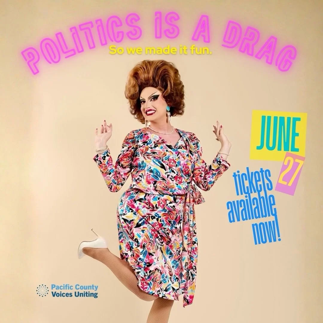 Politics is a drag. So we made it fun.

Join us June 27 for an afternoon of community, connection, and a little bit of fabulous along the way.

This is how we keep the work going. By showing up together.

You might be seeing a lot about giving this w