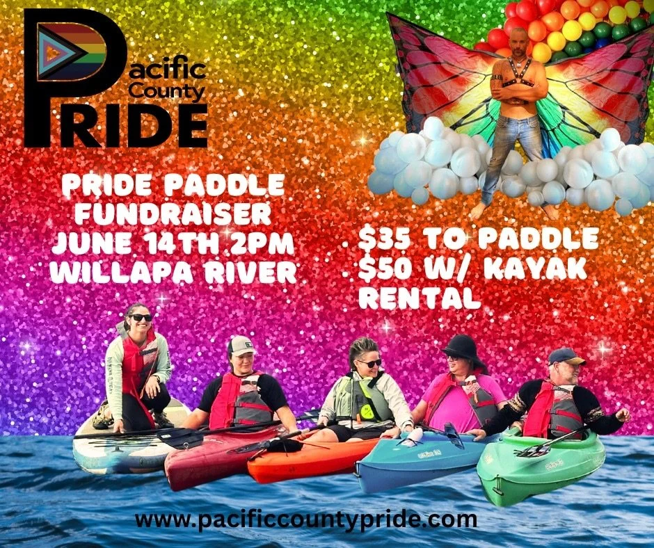 Repost from @pacificcountypride
&bull;
Pride Paddle June 14th, Reserve your spot on our website: https://www.pacificcountypride.com/