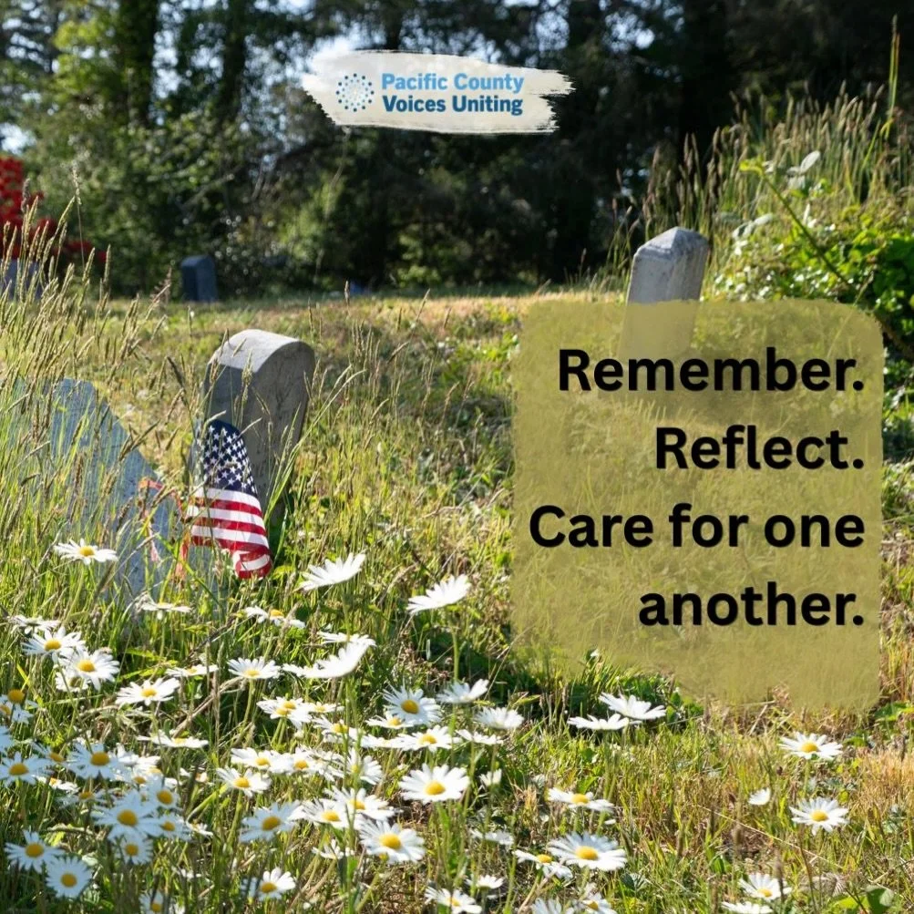 Today we remember those who gave their lives in military service.

Memorial Day is also a moment to reflect on community, on responsibility, and on the ways we care for one another. 

As we gather with family, friends, and neighbors, we hold space fo