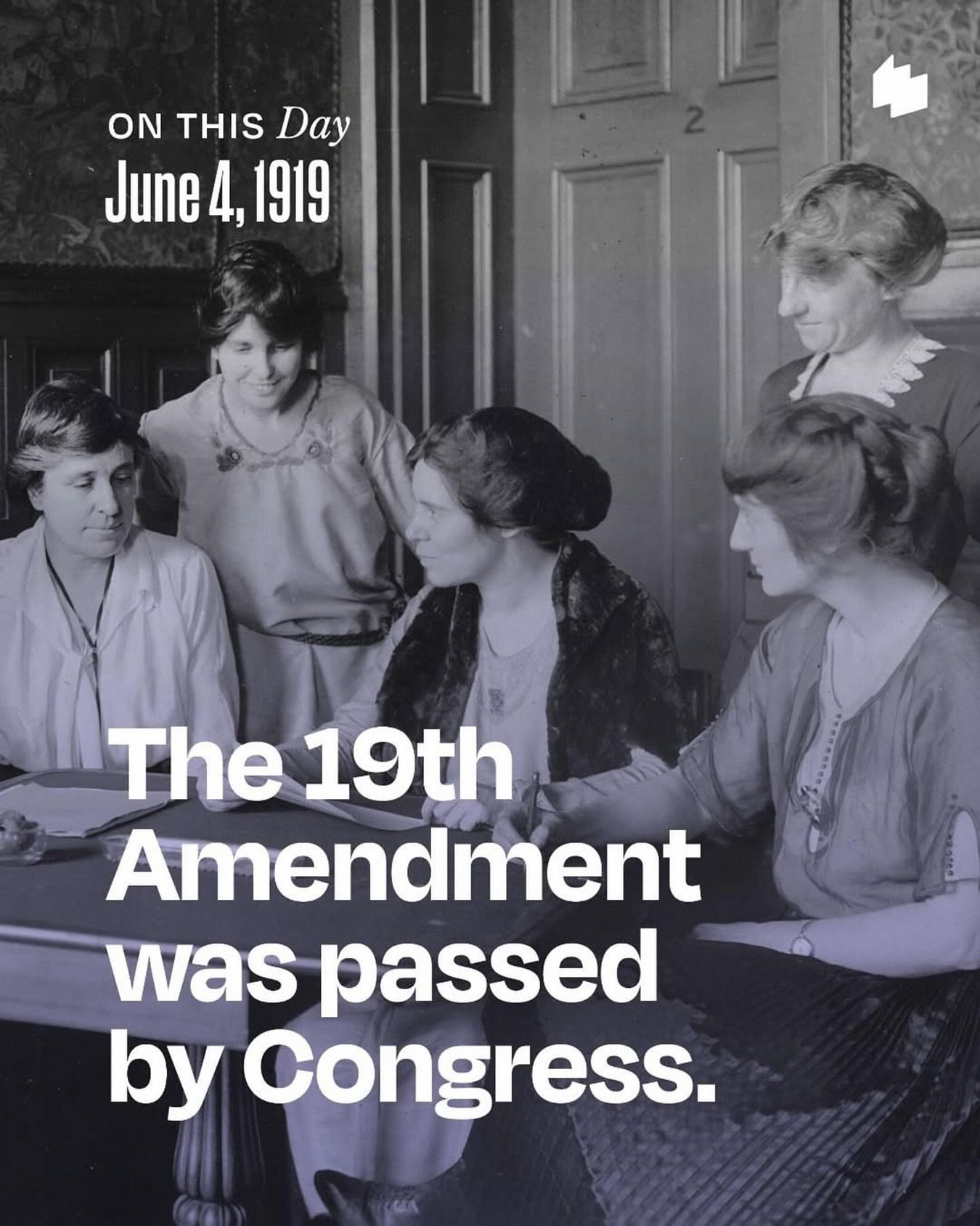 Happy Anniversary to a piece of #herstory. While only a partial step forward in the fight for equality, a step still worth remembering so we can be reminded how far we&rsquo;ve come, how long these fights for rights have taken, and how layered the fi