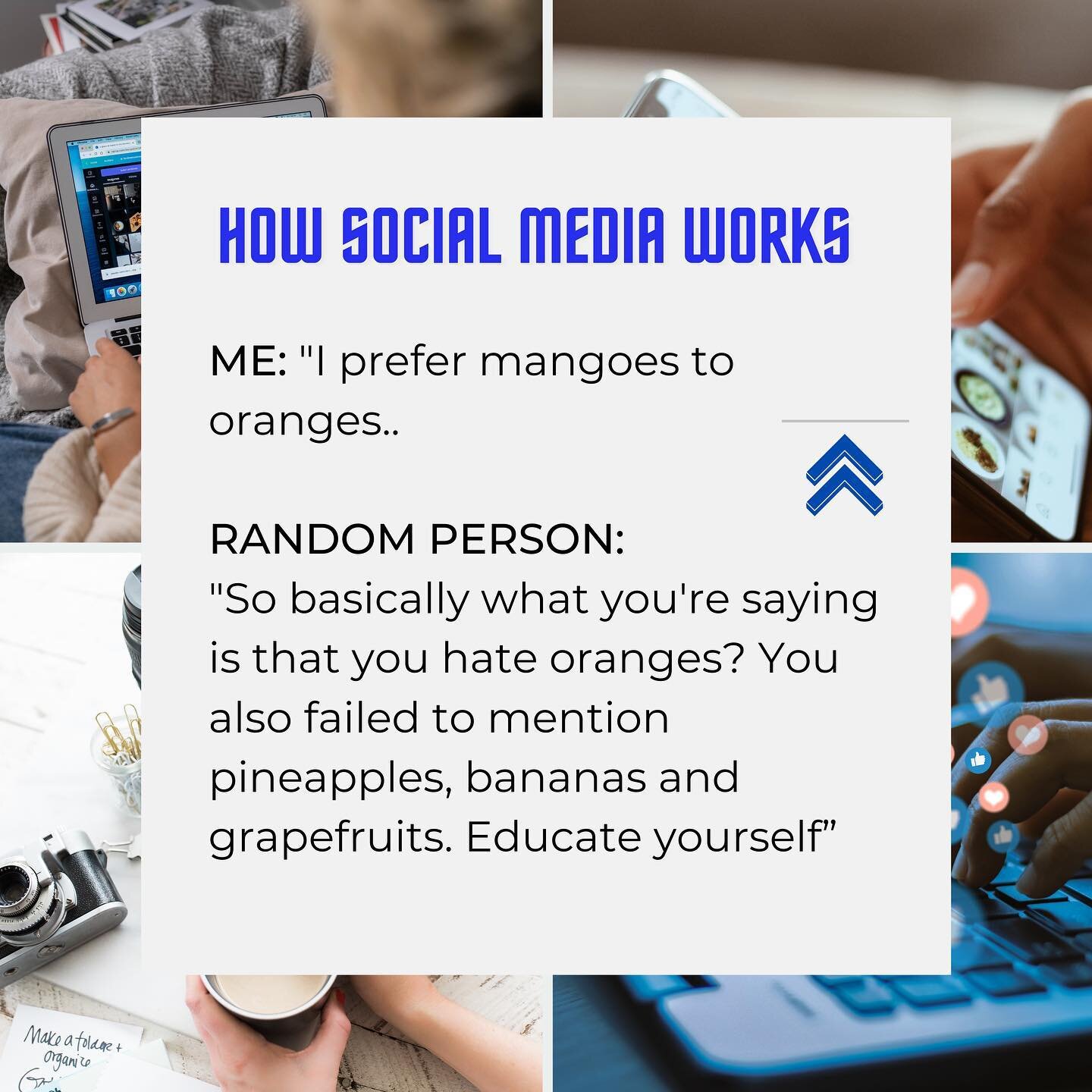 How it usually goes down on social media- Delegate the Hate #smnation #smallbusiness #bakersfield #bakersfieldca #downtownbakersfield