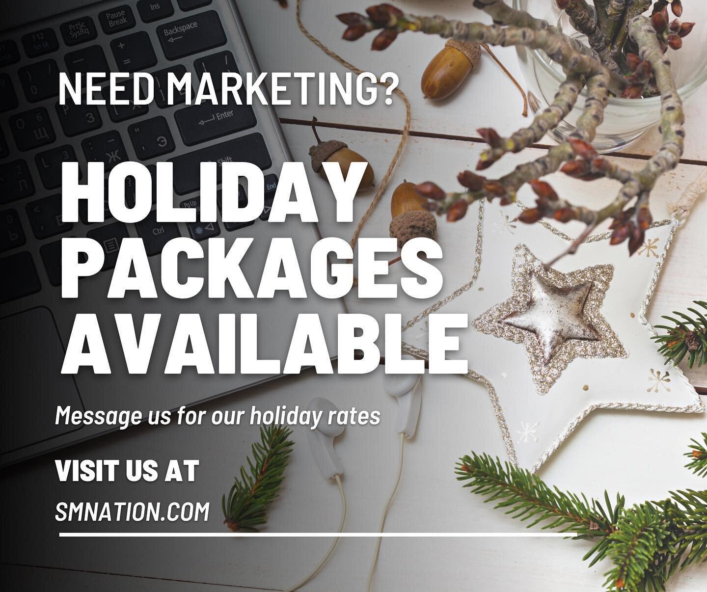 Is your business ready for the holidays? We can help get your business ready for your advertisement and update your websites #smnation #bakersfieldca #portervilleca #delanoca #tulareca #visaliaca