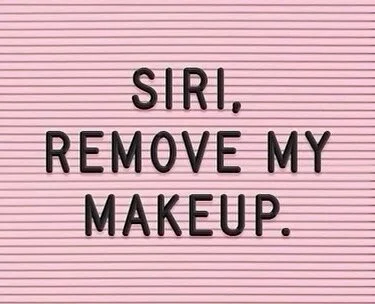 Did you know that sleeping with your makeup on can age your skin 7 times faster??!! Makeup traps dirt and environmental pollutants in the skin resulting in increased free radicals that causes Collagen degradation and DNA mutation which leads to pre m