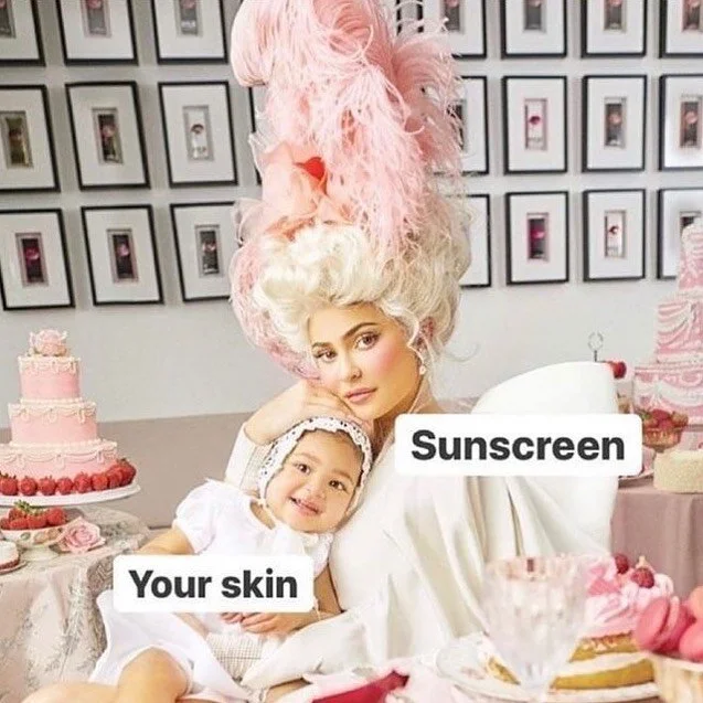 Let them wear SUNSCREEN!!!! #1 skincare advice?…SPF SPF SPF!!! If you had to pick one product as your main bitch, spf should be it! 
5 fun facts
1. Wear SPF even if you’re inside all day. UVA rays( the ones responsible for aging yuck) go