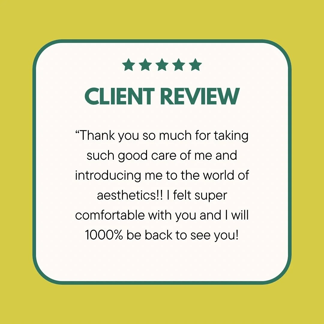 🥹🫶🏼

Your reviews and kind words mean THE WORLD to me!! Not only am I thrilled that you are happy with your treatments, but sharing your experience helps me as an injector more than you realize 🧡

Please, if you&rsquo;re ever leaving a tip after 
