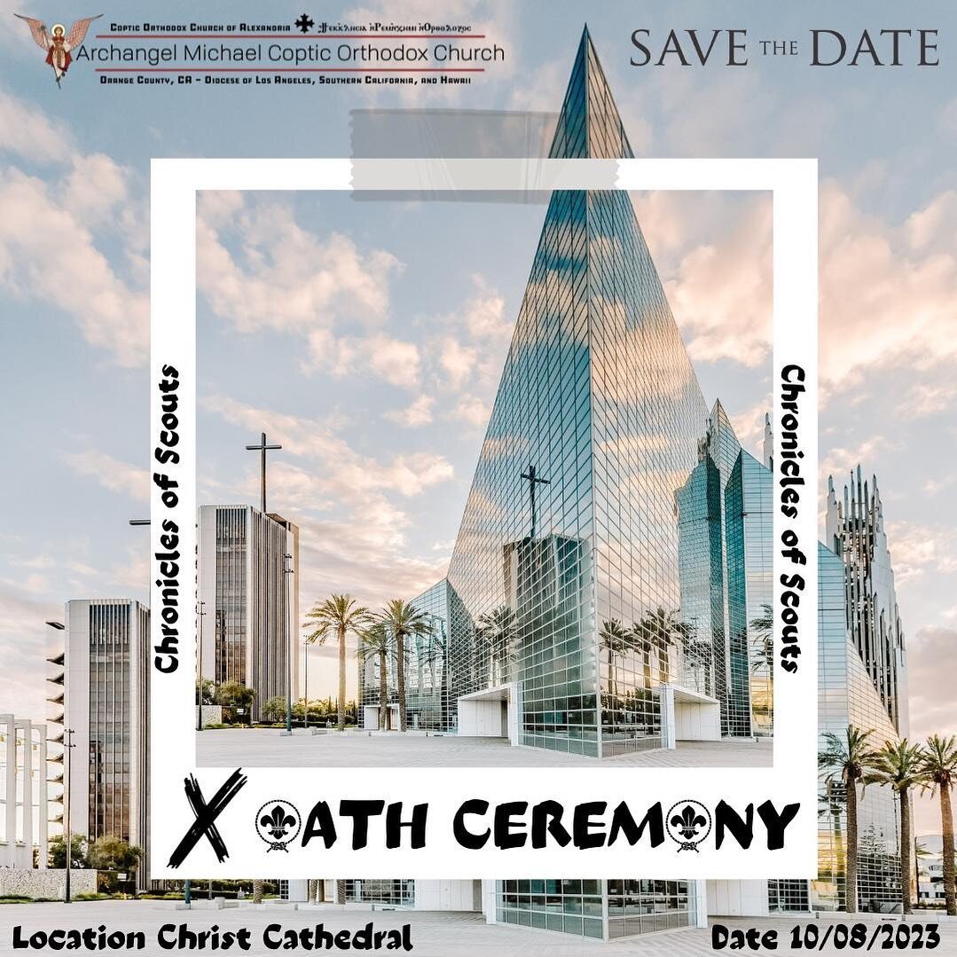 DID YOU SAVE THE DATE YET for our 10th OATH CEREMONY 😍 #Xoath #10thOath #chroniclesofscouts