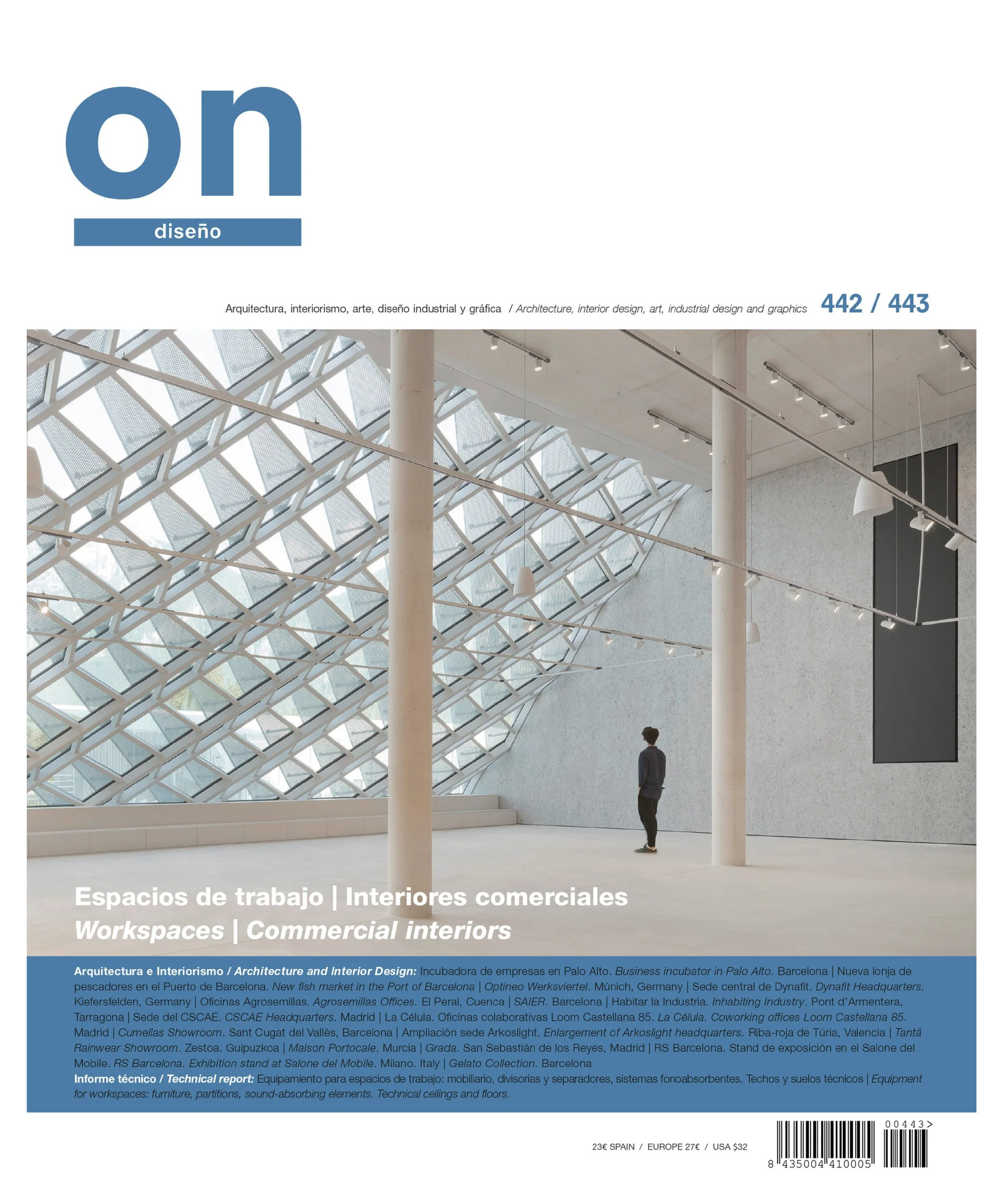 Revista ON Diseño Nª 442-443. 2026. ES  -

                     
Proyecto Co Working LOOM C85