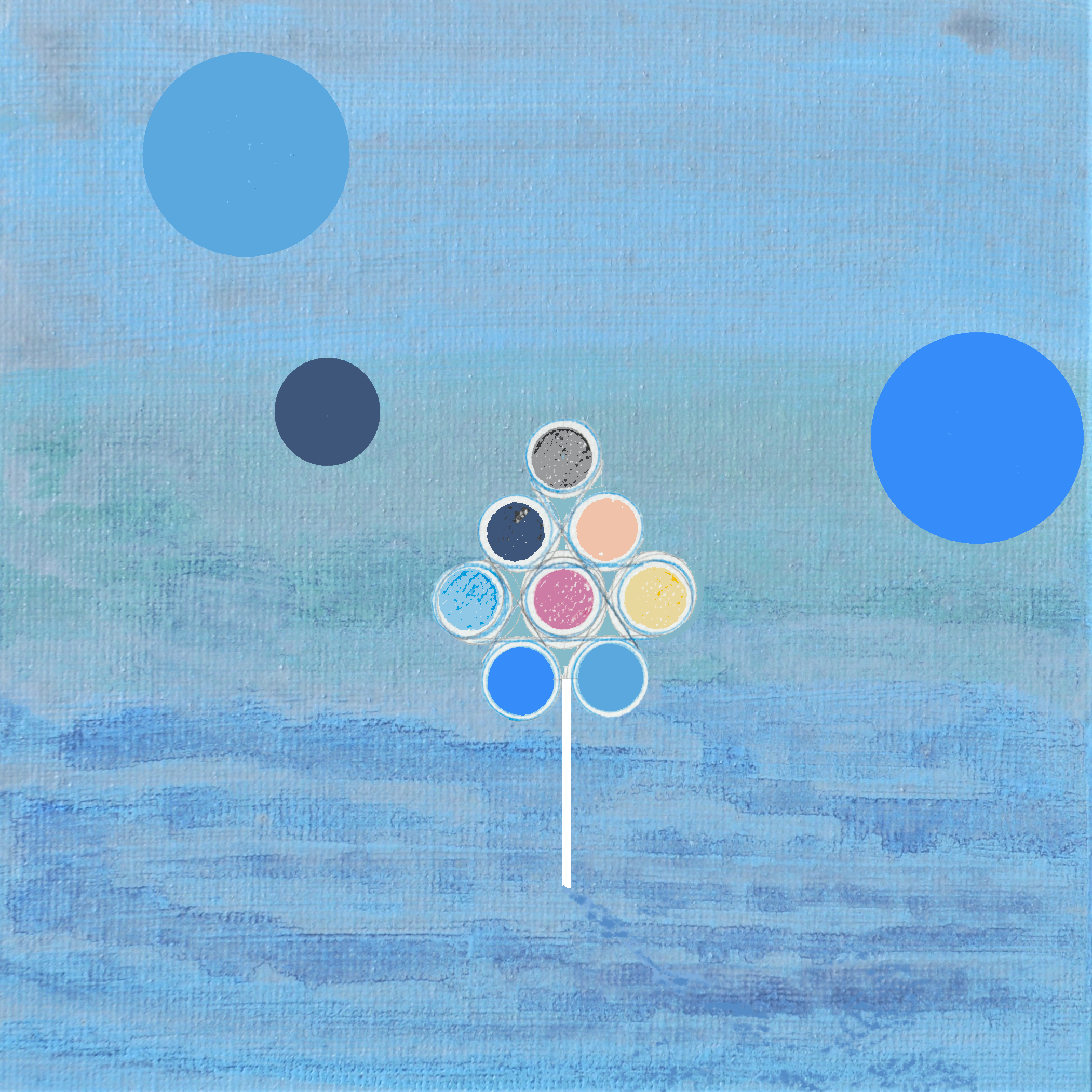 Metaphysical - Gene pool - Limited edition print 15cmx15cm