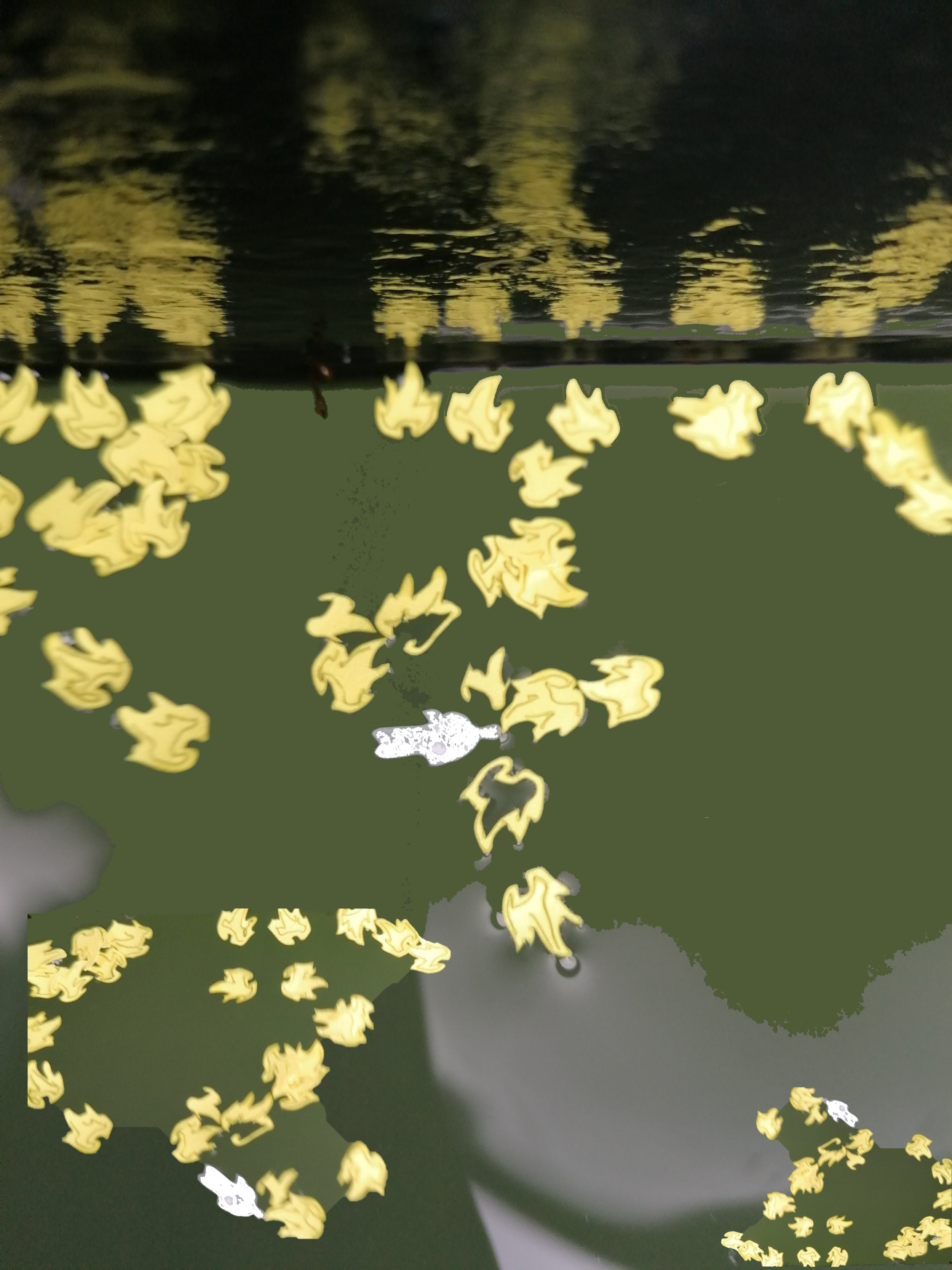 Confetti drift / Venice with gondola - sinking city - 2022