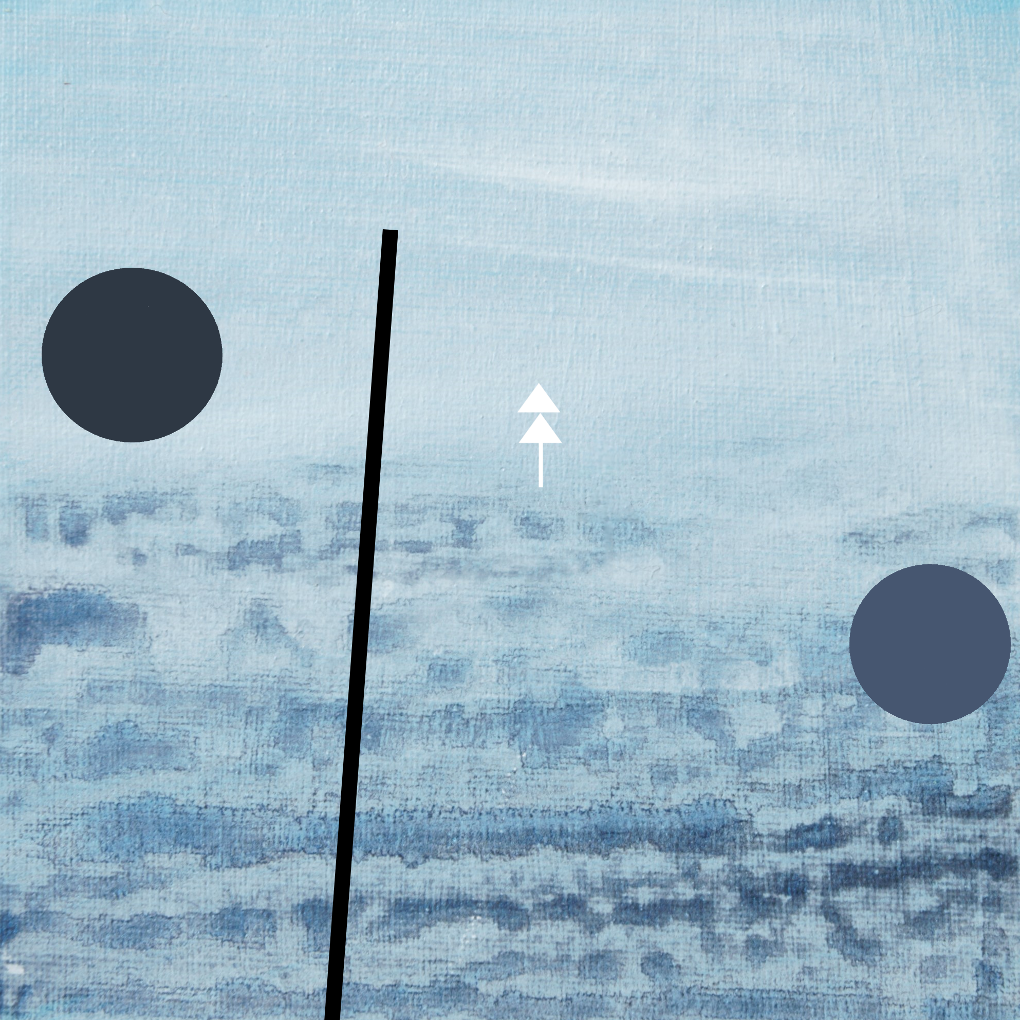 Metaphysical - Ghost mark - Limited edition print 15cmx15cm