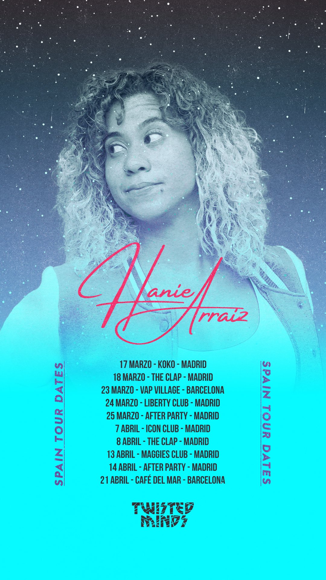 Hanie Arraiz Tour