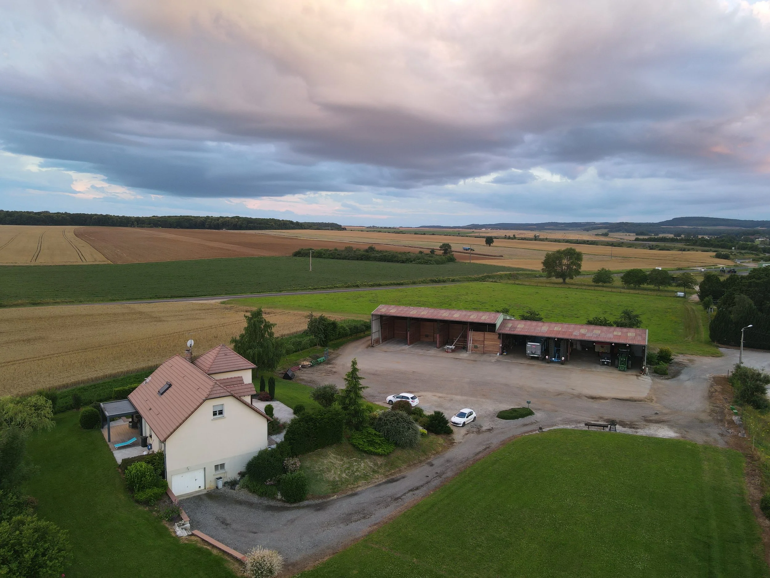 family farm of Maxence Guillaumot european AgTech expert