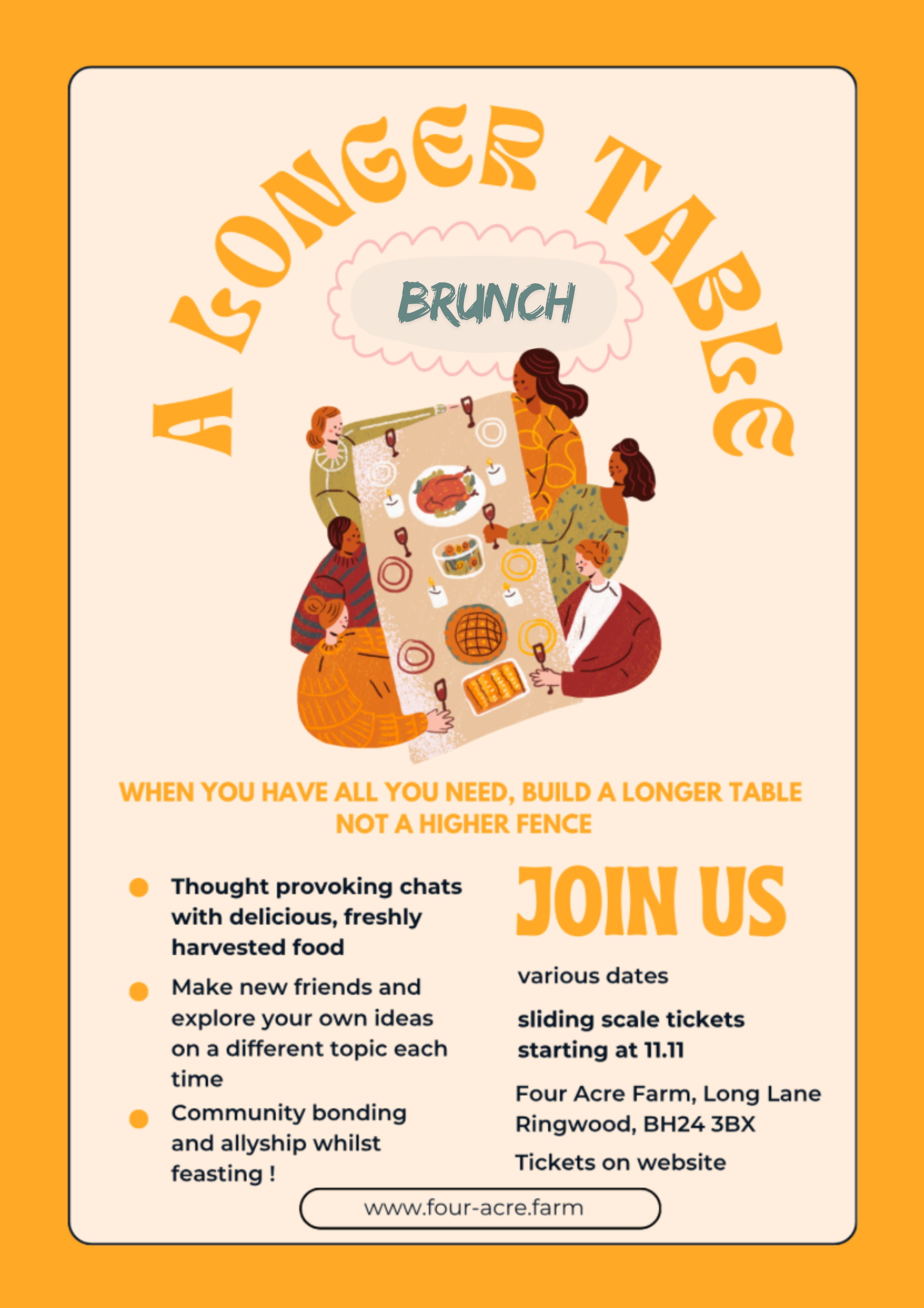 The Longer Table - Brunch