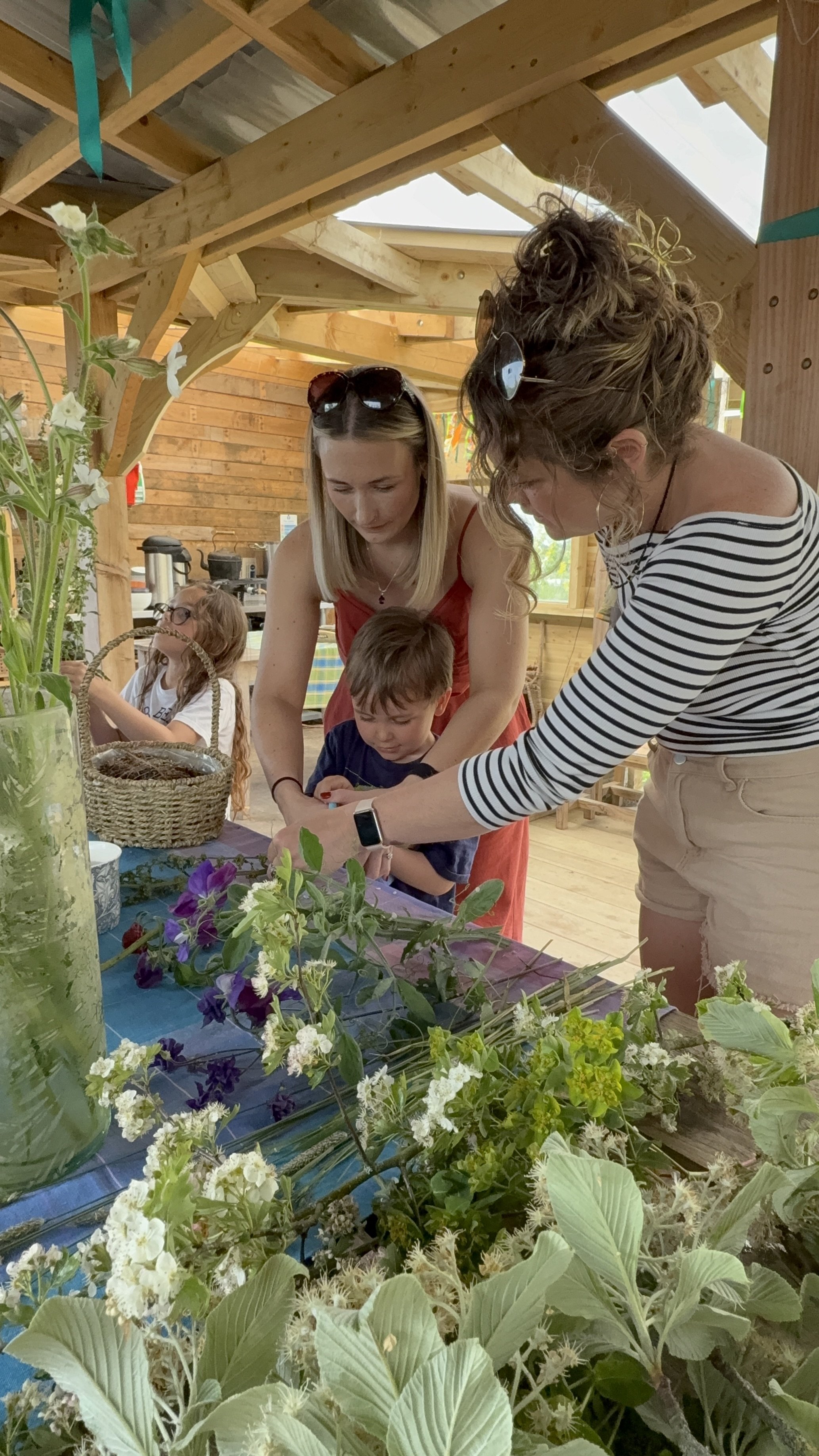 Mini and Me Floral Basket Workshop