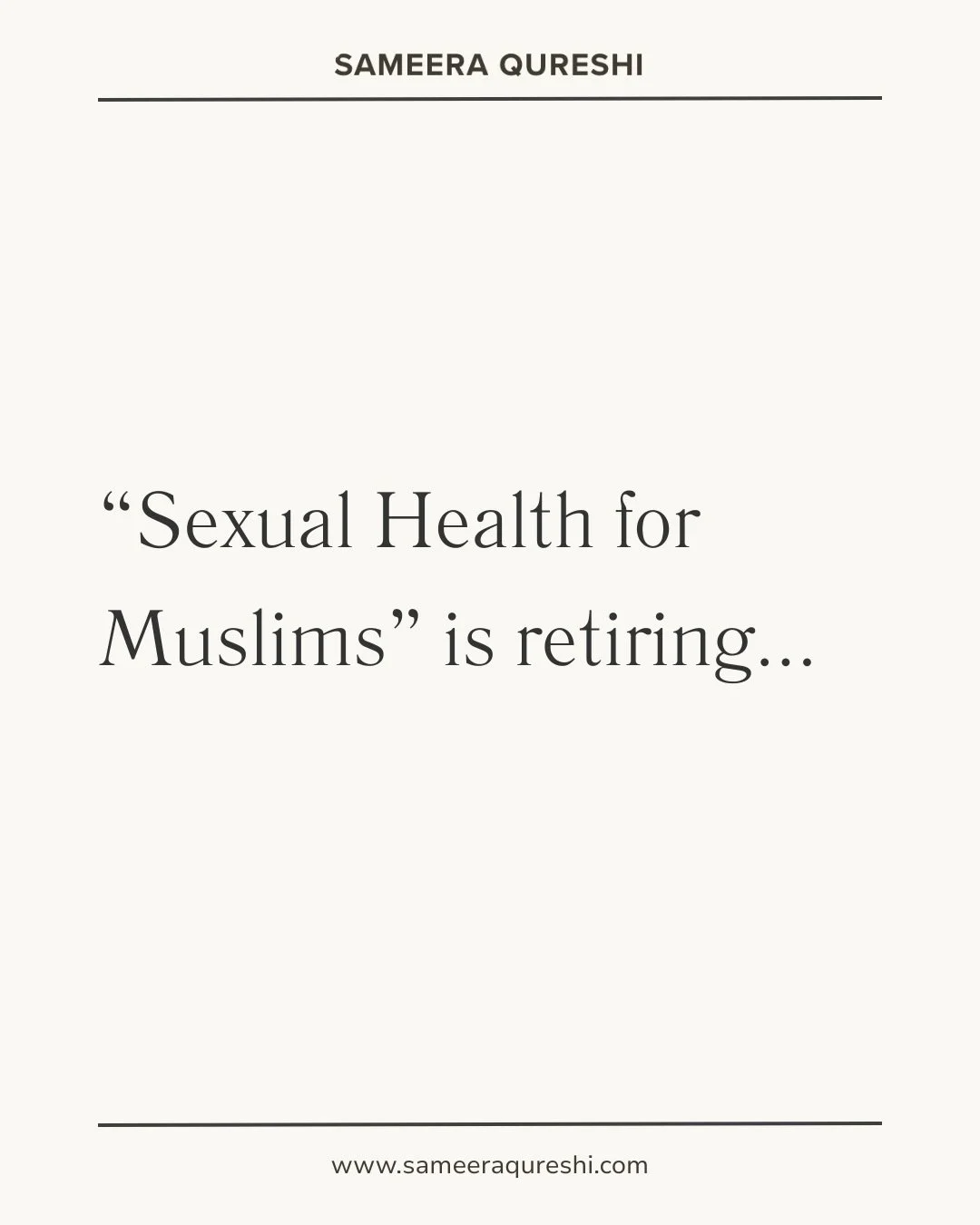 This work has been evolving for some time now &mdash; quietly and with intention. When my book was published in August, I began to feel a growing disconnect between how the work appeared online and what was actually unfolding in my therapy practice, 