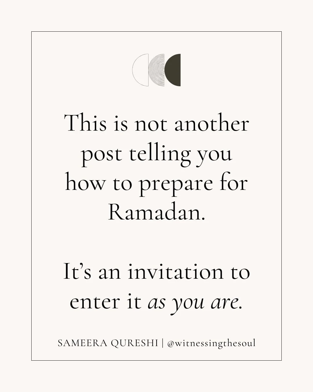 Ramadan is approaching, and with it often comes the quiet pressure to be more disciplined, more focused, more spiritually ready than we feel.

But many of us are entering this month carrying sadness that hasn&rsquo;t lifted, resentment that still lin