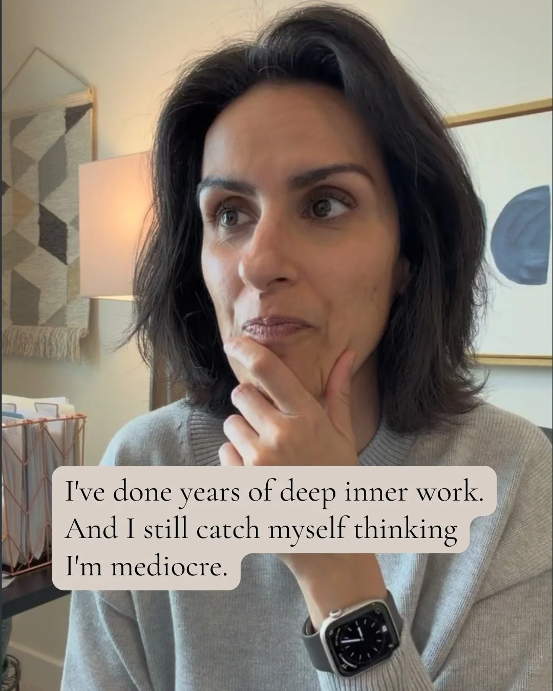I&rsquo;ve done years of deep inner work. And for a long time, none of it touched the story I was telling myself about who I am.

I know how the soul gets shaped. I know how imprints form, how patterns run underneath pain, how healing actually happen