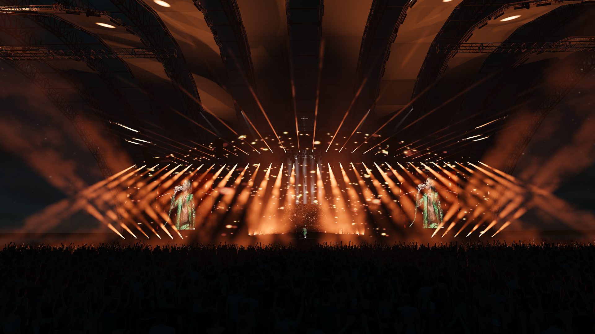 Receive a turn-key Depence project or a programmed MA3 showfile.