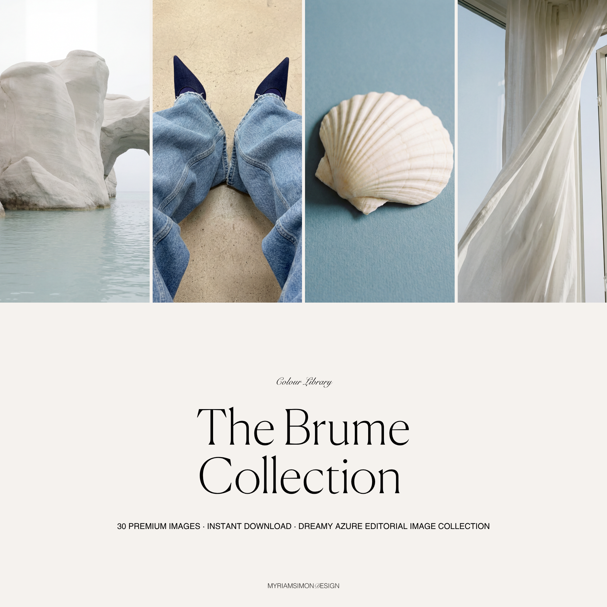 BRUME - Dreamy Azure Editorial Image Collection
