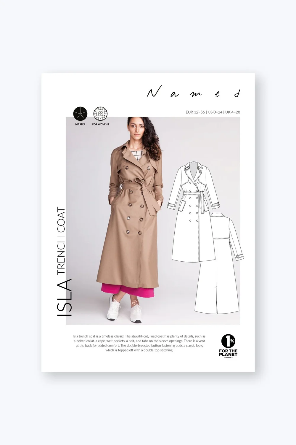 ISLA Trench Coat PDF — Sew Creative